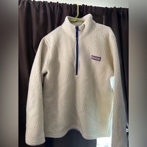 Vineyard Vines Sherpa 1/4 Zip Pullover